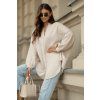 Oversize mušelínová košeľa Chloe béžová
