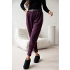 Dámske nohavice Como bordó (Velikost UNI)