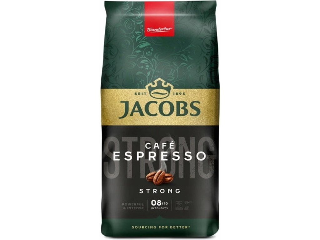 Jacobs Espresso zrnková káva 1kg