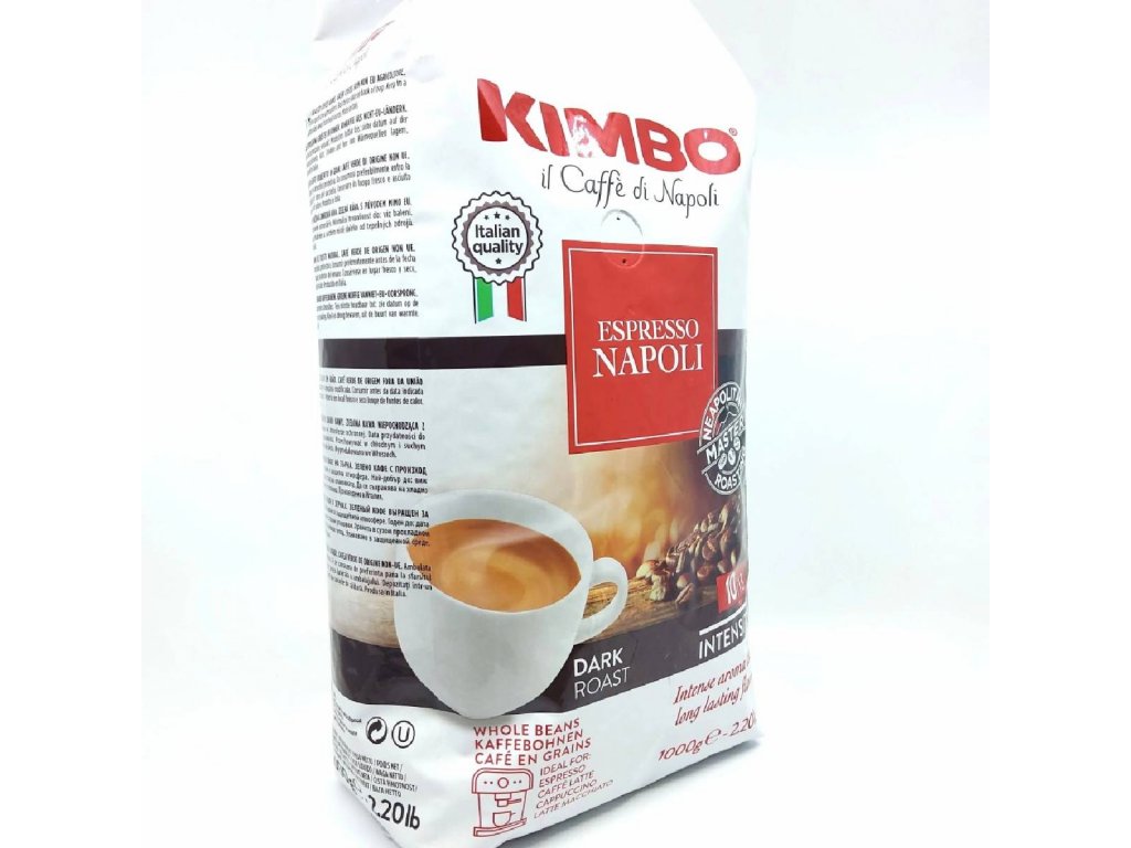 KIMBO ESPRESSO NAPOLI ZRNKOVÁ KÁVA 1KG