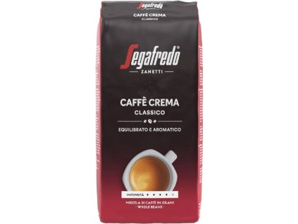 Segafredo Caffe Crema Classico zrnková káva 1kg