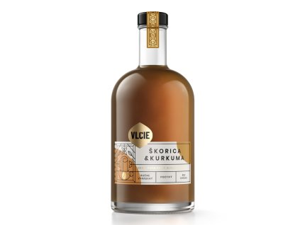 Vlči sirup Škorica a kurkuma 500 ml