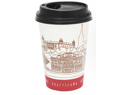 PAPIEROVY POHÁR METROPOLITAN VENDING 200ml , 50 KS