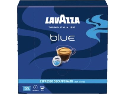 Lavazza BLUE Espresso Decaffeinato 100% Arabica kapsule 100 x 8 g
