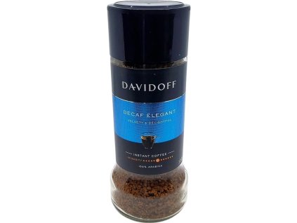 Davidoff Decaf Elegant bezkofeínová instantná káva 100g
