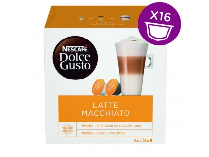 Nescafé Dolce Gusto Latte Macchiato kávové kapsle 16 ks