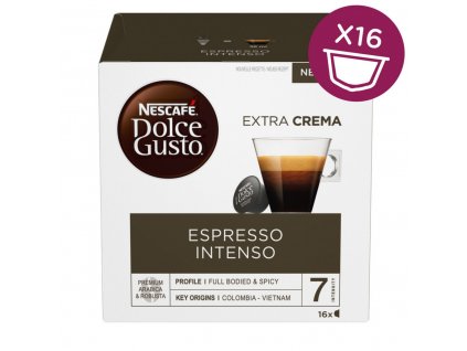 Nescafé Dolce Gusto Espresso Intenso kávové kapsule 16 ks