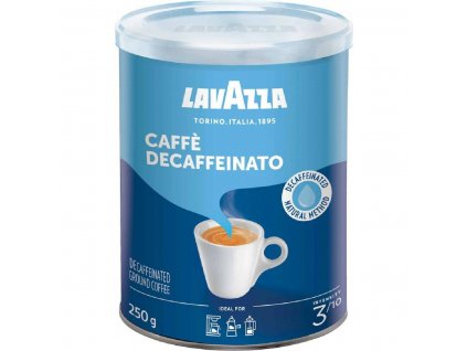 Lavazza Decaffeinato mletá káva 250 g Doza