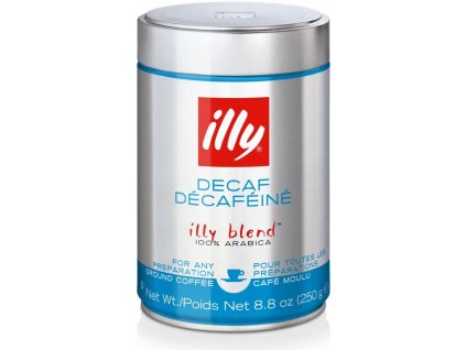 Illy Espresso Deca mletá káva 250g