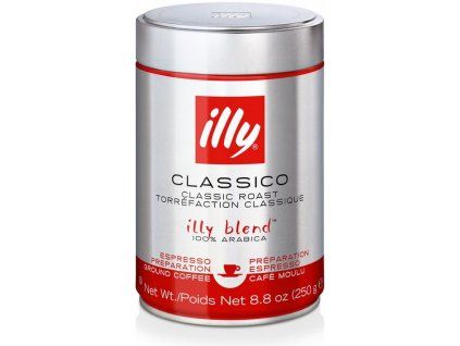 Illy Espresso Classico mletá káva 250 g