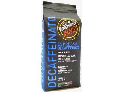 Vergnano Espresso Decaffeinato 1 kg