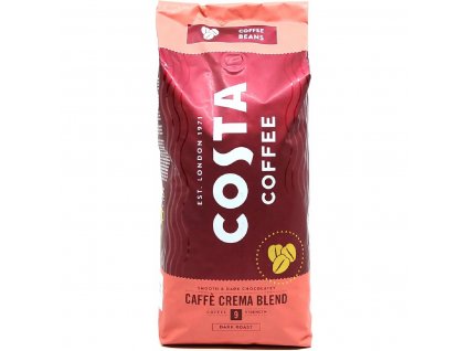 COSTA CREMA BLEND ZRNKOVÁ KÁVA 1KG