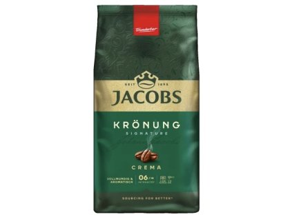 Jacobs Kronung Caffe Crema zrnková káva 1kg