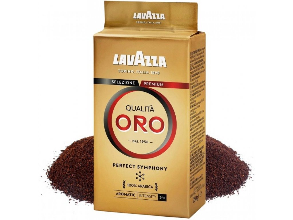 Lavazza Qualita Oro mletá káva 250 g