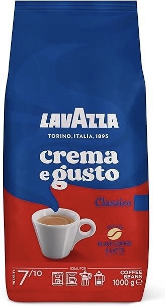 LAVAZZA CREMA E GUSTO ZRNKOVÁ KÁVA 1KG