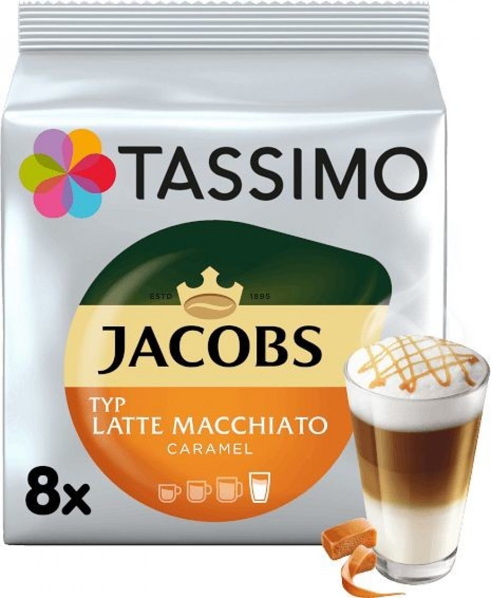 Tassimo Jacobs Krönung Latte Macchiato Caramel 8 porcií