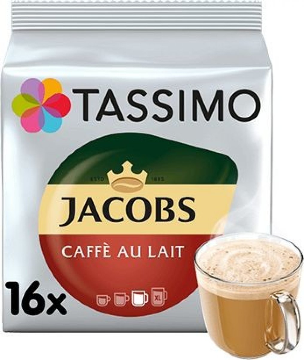 Tassimo Jacobs Cafe Au Lait 16 porcií