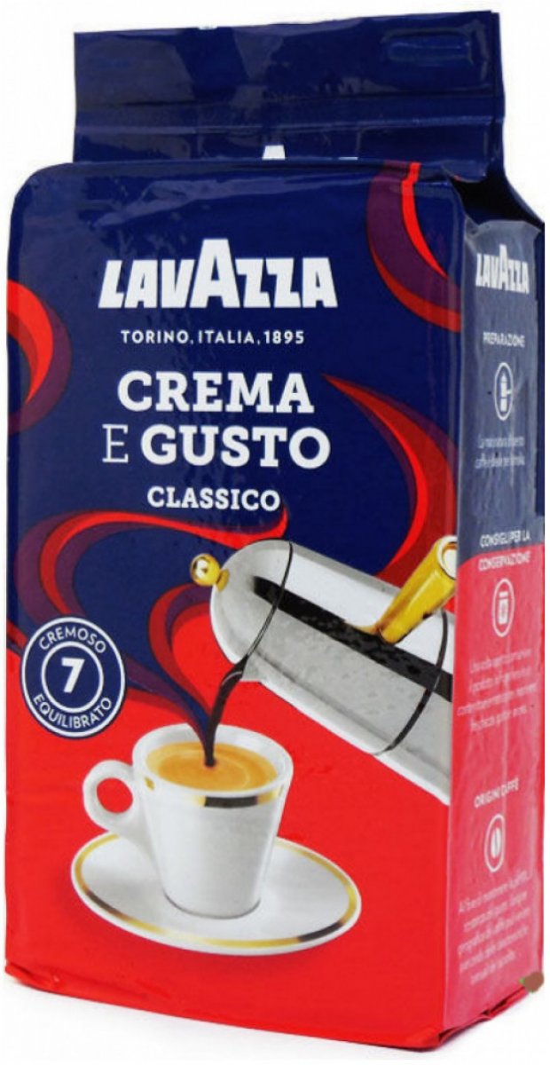 Lavazza Crema & Gusto mletá 250 g
