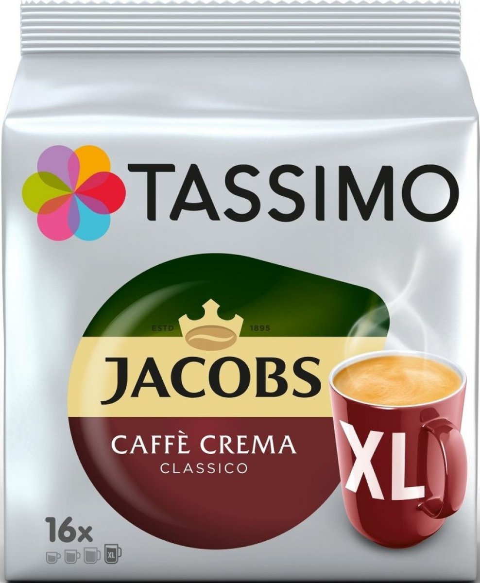 Tassimo Jacobs Krönung Café Crema XL 16 porcií