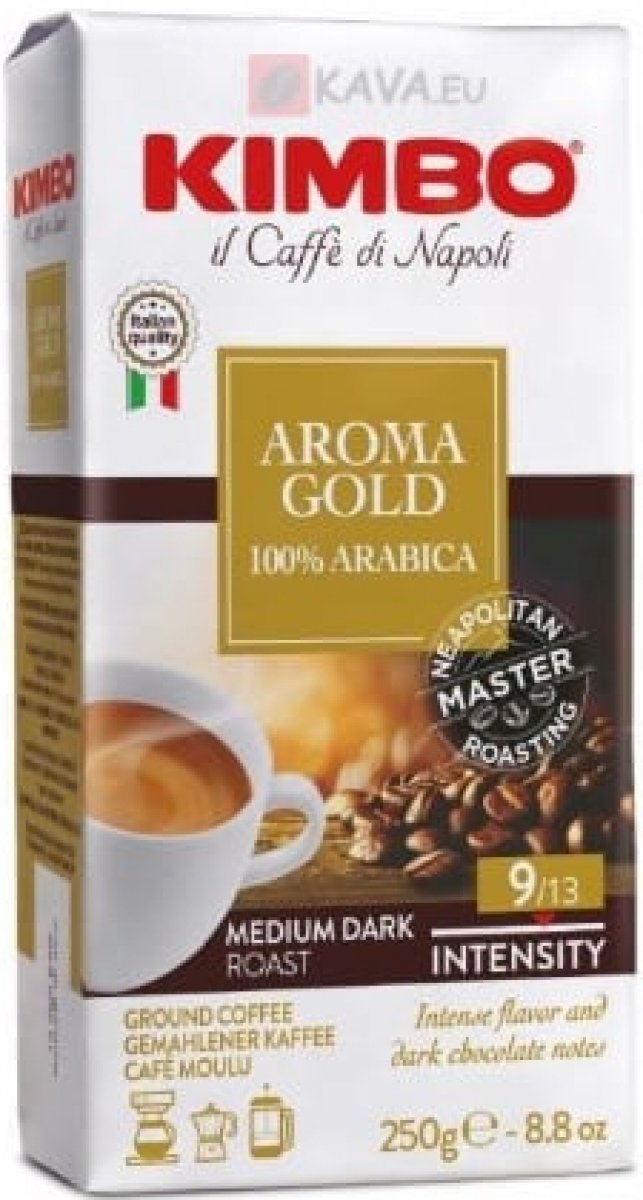 Kimbo Aroma Gold mletá 250 g