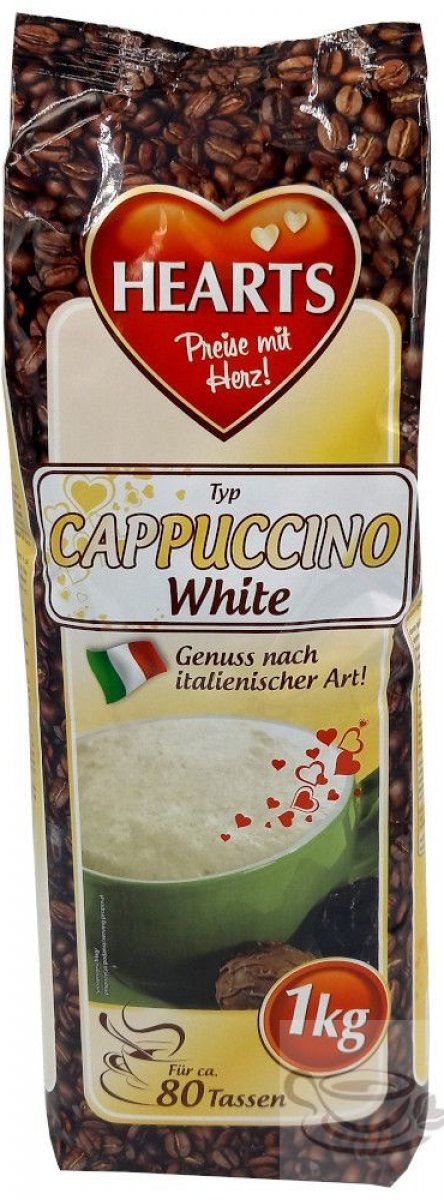 Hearts Cappuccino White 1 kg