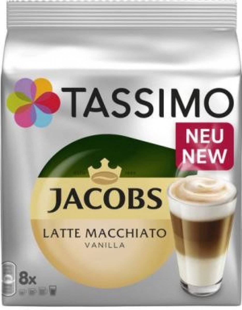 Tassimo Latte Macchiato Vanilla 16 ks