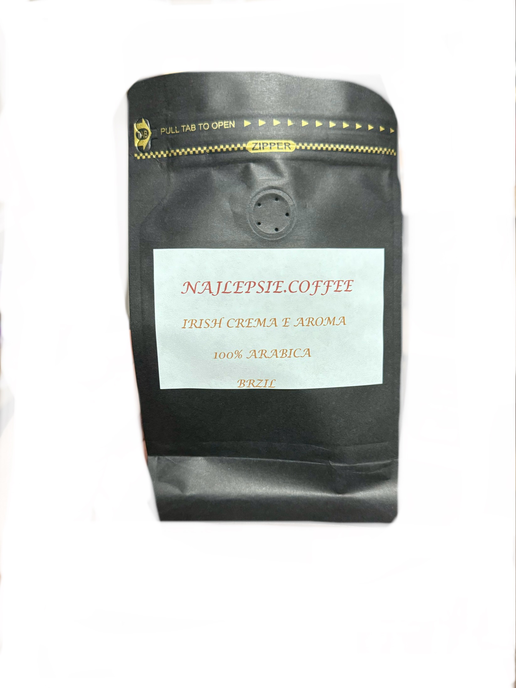 NAJLEPSIE.COFFEE IRISH CREMA E AROMA BRAZIL 100g