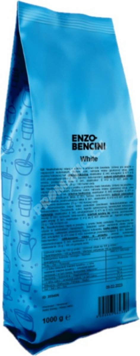 ENZO BENCINI WHITE BIELA ČOKOLÁDA 1000g