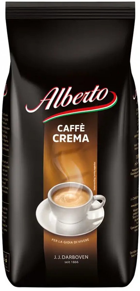 Alberto Caffe Crema zrnková káva 1kg