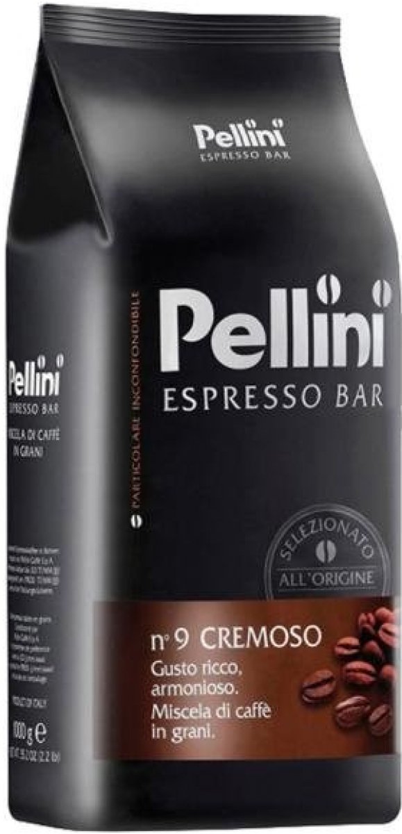 Pellini Espresso Bar N. 9 Cremoso zrnková káva 1 kg