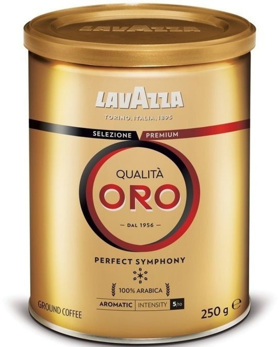 Lavazza Qualita Oro mletá káva 250 g Doza