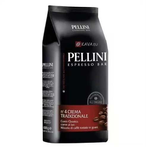 PELLINI N°4 CREMA TRADIZIONALE ZRNKOVÁ KÁVA 1KG