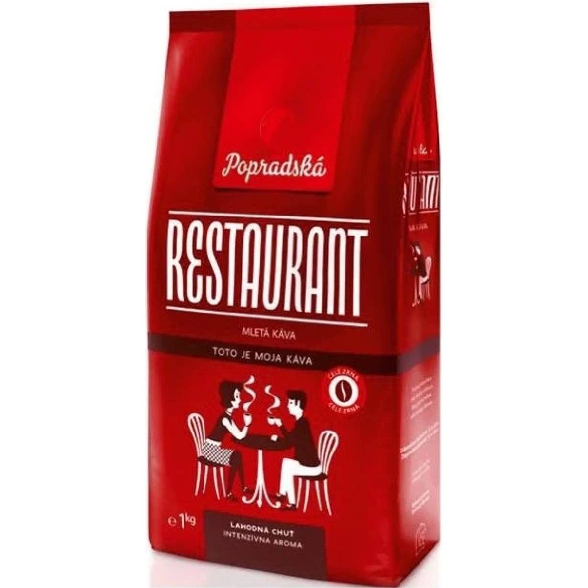 Popradská zrnková káva Restaurant 1 kg
