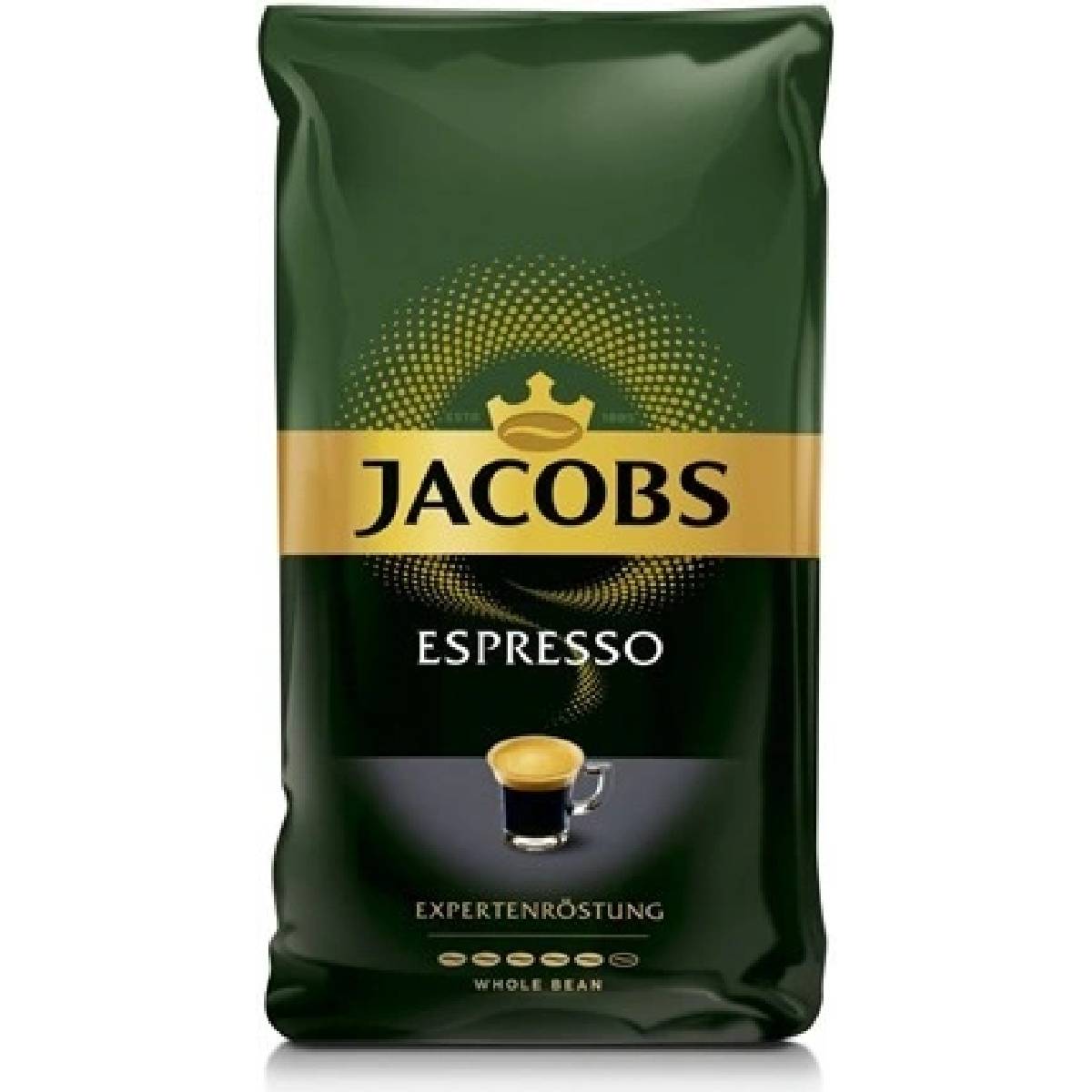 Jacobs Espresso zrnková káva 1kg