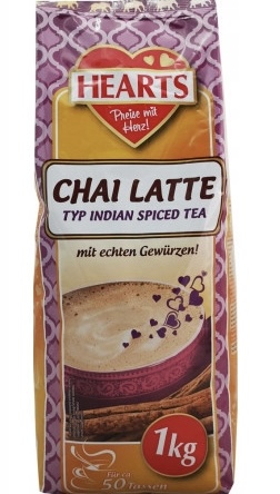 Hearts Cappuccino Chai Latte 1 kg