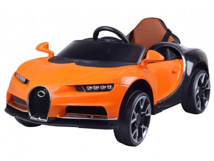 BESTCAR ELEKTRICKÉ AUTÍČKO ŠTÝL BUGATTI  ORANGE