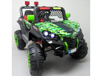 BESTCAR ELEKTRICKÉ AUTÍČKO BUGGY DEEP 4 x 4 GREEN