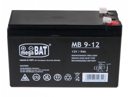 Czesci pojazdy akumulator 12V9AH [49097] 1200