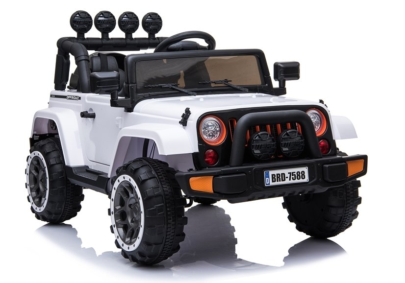 BESTCAR ELEKTRICKÉ AUTÍČKO DŽÍP DRIVE WHITE