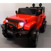 BESTCAR ELEKTRICKÉ AUTÍČKO  ARMY JEEP RED POHON 4 x 4