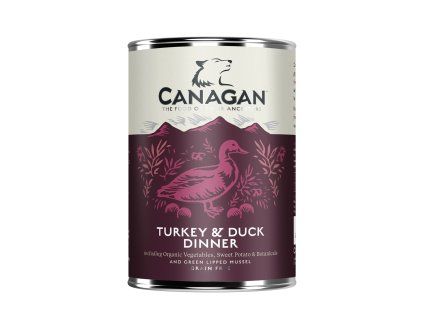 CANAGAN Turkey & Duck Dinner, 400g