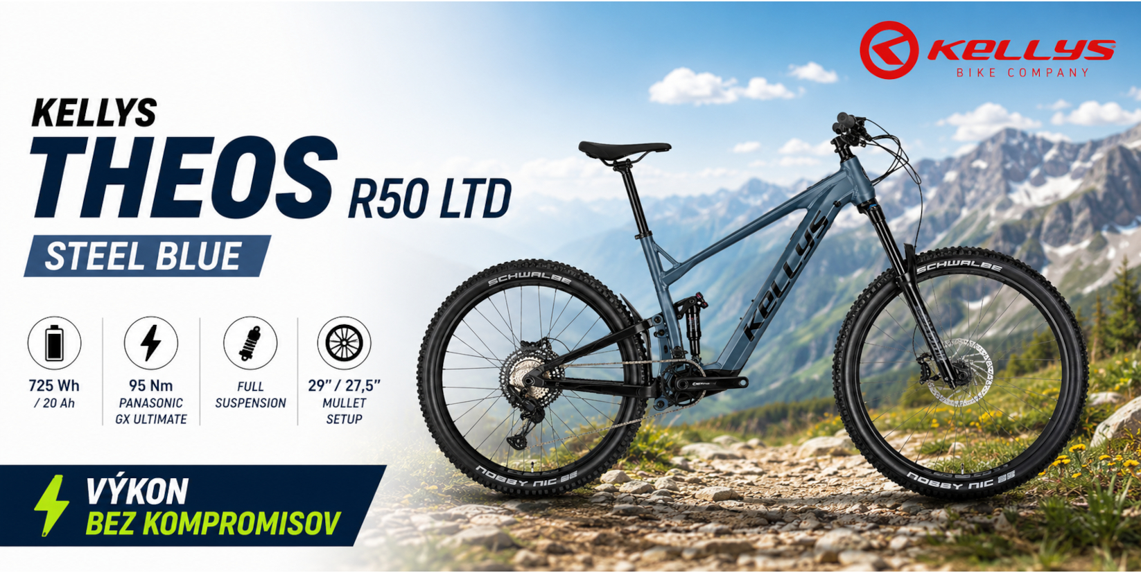Kellys Theos R50 LTD  Steel Blue