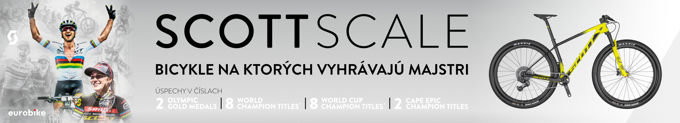 SCOTT Scale | Bicykle na ktorých vyhrávajú majstri!