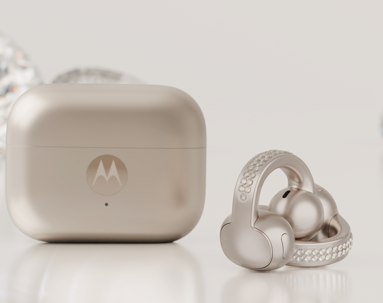 RECENZIA Motorola Buds Loop Swarovski® crystals