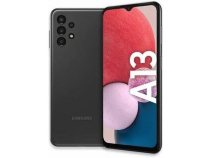 Samsung Galaxy A13 A137F 4GB/64GB DS Black + grátis ochranné sklo