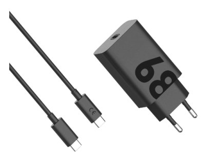 Motorola/Lenovo TurboPower 68W + 1m USB-C/USB-C kábel čierna MC-682N