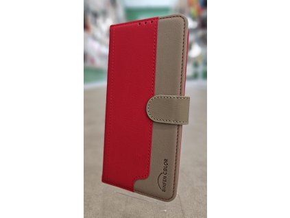 Motorola Edge 50/60 Neo ochranné púzdro kniha červené