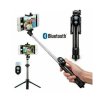Selfie tyč s diaľkovým ovládaním - čierna