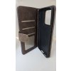 Motorola Edge 60 Fusion púzdro kniha hnedá