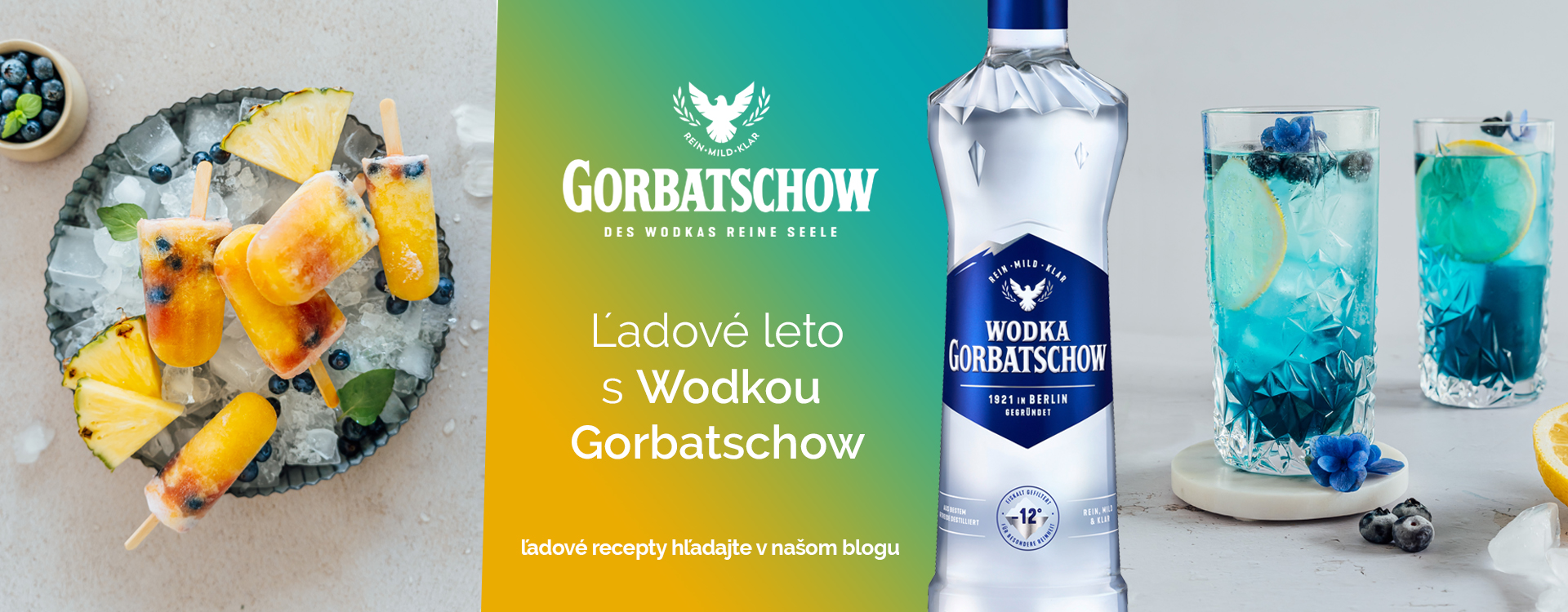 Ľadové leto s Wodkou Gorbatschow